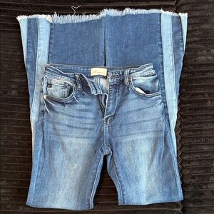 Classic Blue Women's Jeans - Wide Leg